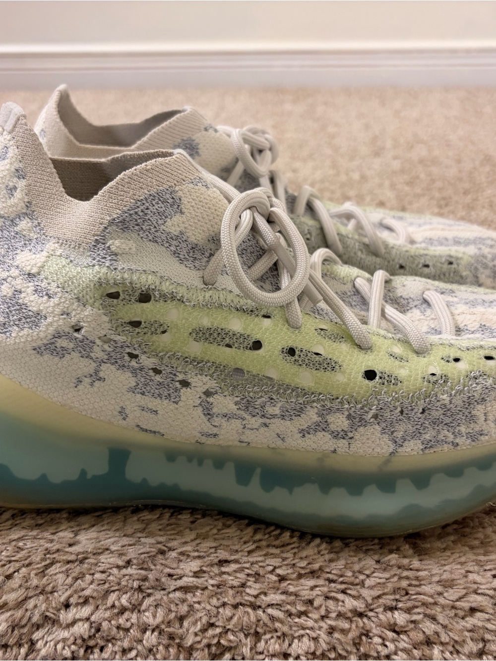 adidas Yeezy 380 Alien Blue - Size 8.5
